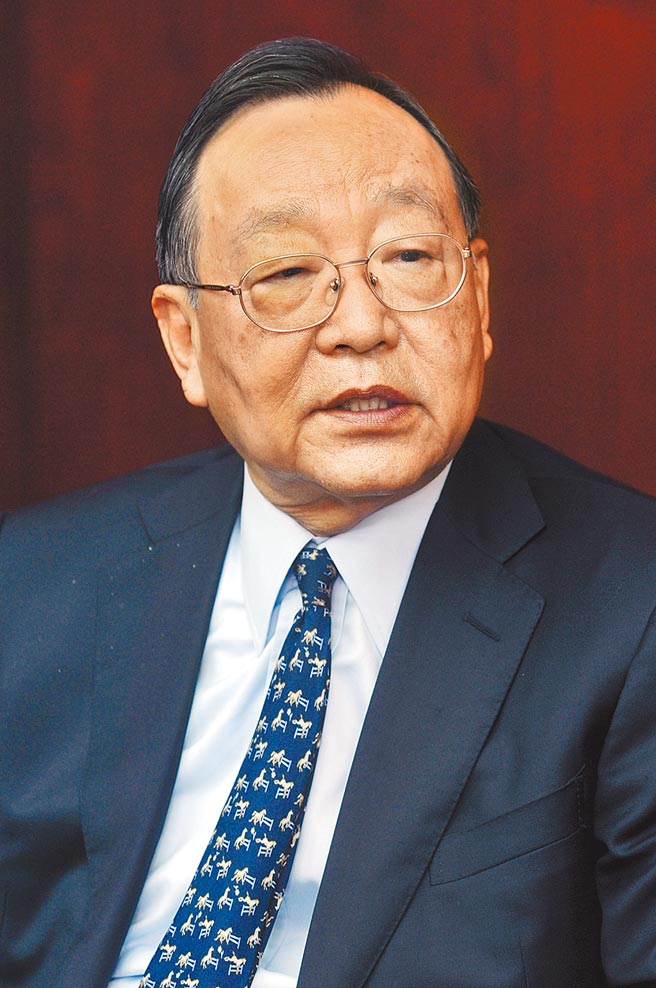 中国航运荣誉董事长、世界大同文创公司董事长彭荫刚呼吁台湾要和平，两岸不能打仗。（本报资料照片）