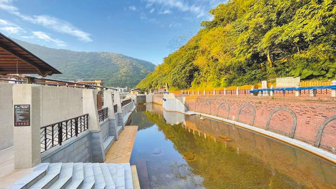 宜兰县苏澳镇的阿里史冷泉区4月1日正式开园，包括男女裸汤、大眾池区皆焕然一新。（苏澳镇公所提供／吴佩蓉宜兰传真）