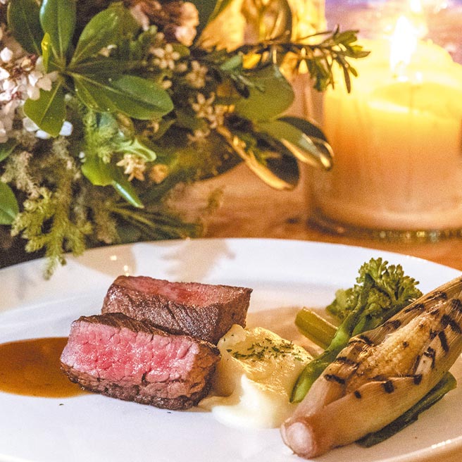 知名职人Muzeo主厨料理。（陈大任摄）