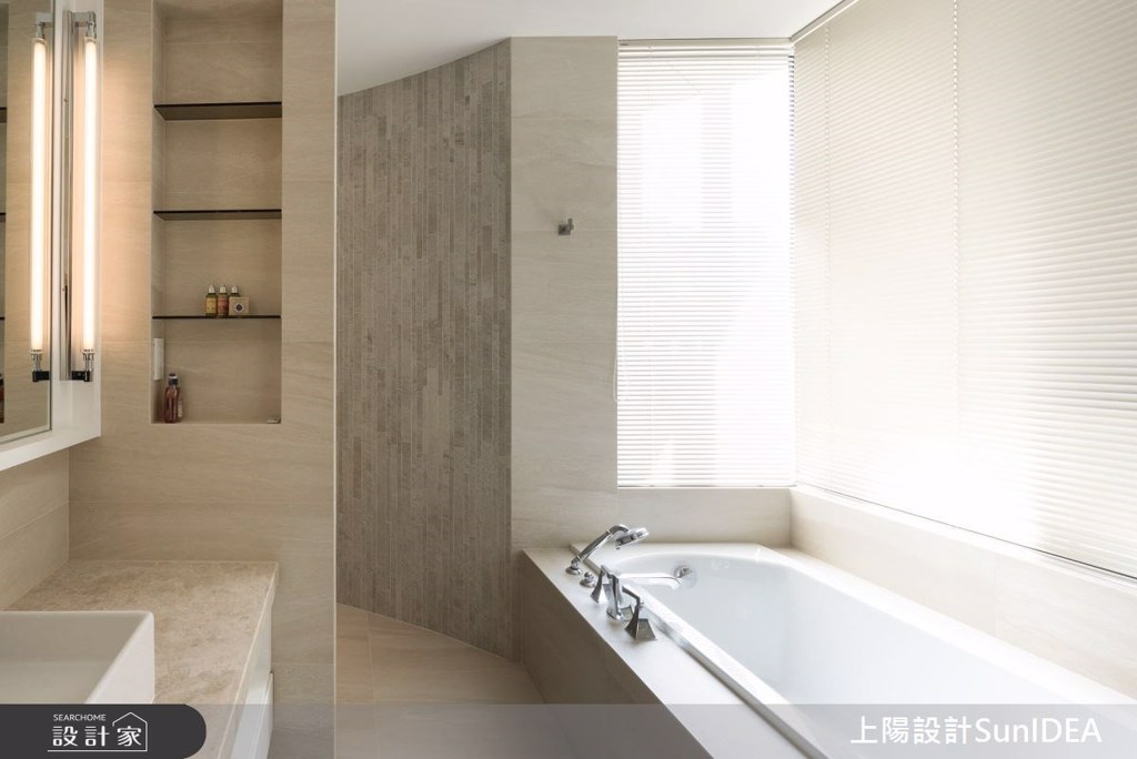 高級感浴室不必金碧輝煌！5 步驟極簡空間也能享受奢華沐浴時光(圖/設計家)