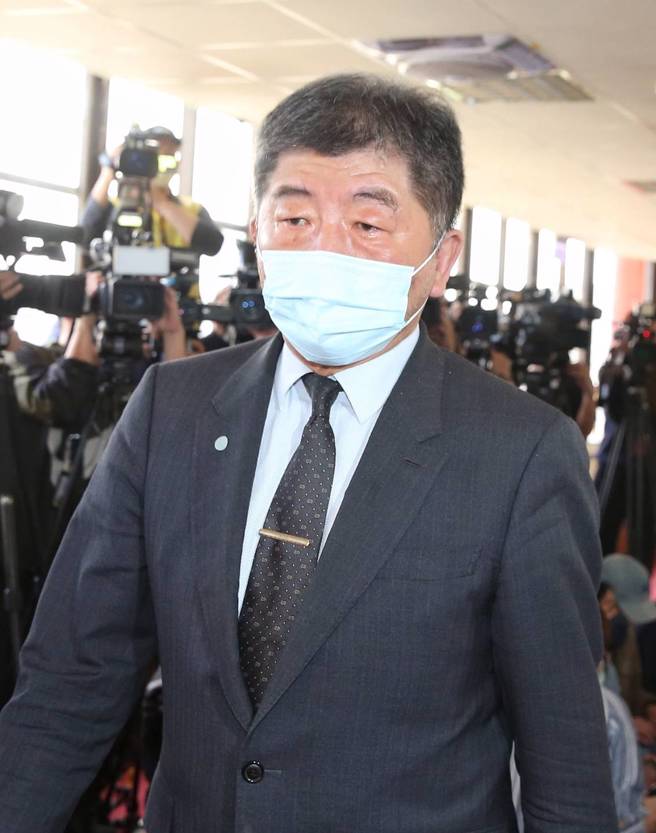  衛福部長陳時中30日出席立法院社會福利及衛生環境委員會審查兒童及少年性剝削防制條例部分條文修正草案。（王英豪攝）