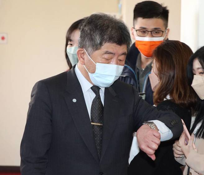  衛福部長陳時中30日出席立法院社會福利及衛生環境委員會審查兒童及少年性剝削防制條例部分條文修正草案。（王英豪攝）