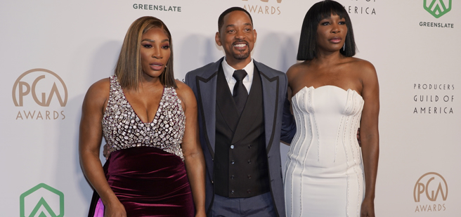 大小威廉丝与威尔史密斯(美联社资料照)