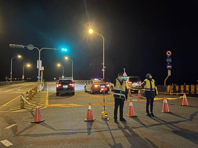 苗栗警分局到場拉起封鎖線。（翻攝照片／李京昇苗栗傳真）