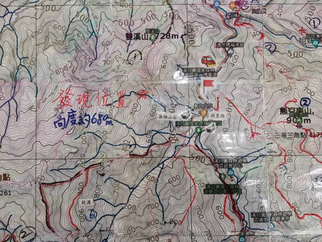 曾傳訊家人行程，和碩前副總裁蔡進國「偏離路徑」罹難地點曝光。(新北市消防局提供)