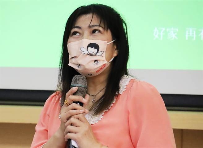 林欣儒一谈到妹妹，忍不住眼眶泛泪，一度哽咽。（吕妍庭摄）