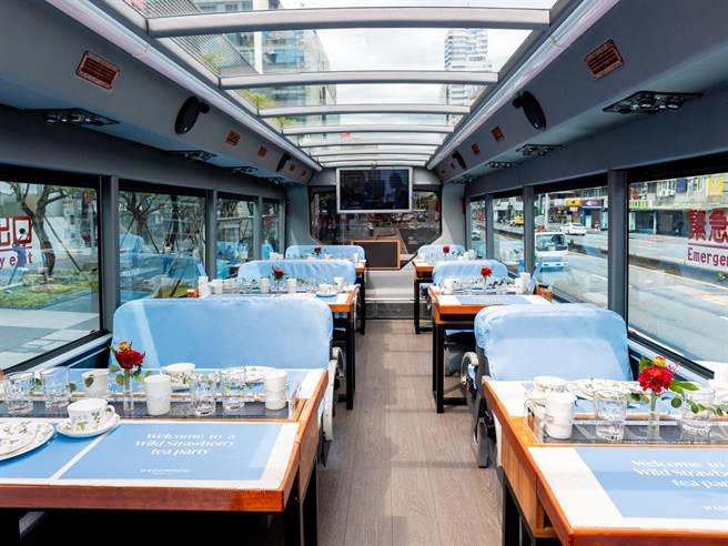 Wedgwood宠粉包车打造经典野草莓英式午茶餐点。（Wedgwood提供）