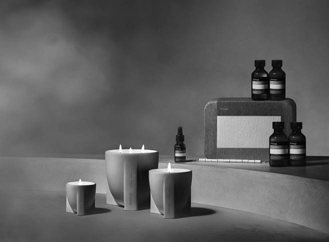 Aesop ＆ Rick Owens令人沉醉的心灵组合情境图。（Aesop提供） 