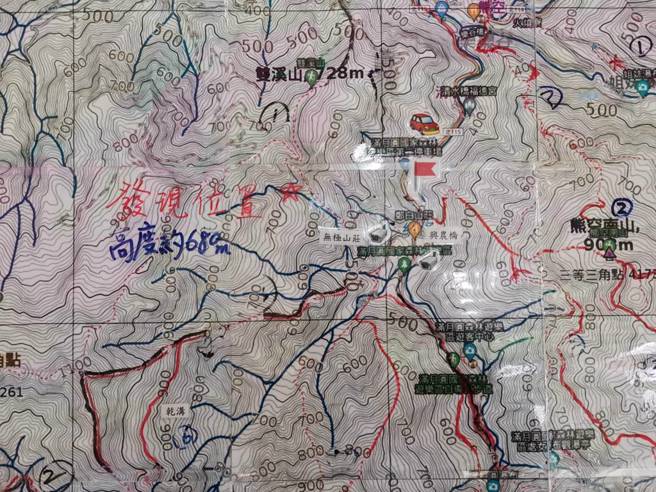 曾傳訊家人行程，和碩前副總裁蔡進國「偏離路徑」罹難地點曝光。(新北市消防局提供)