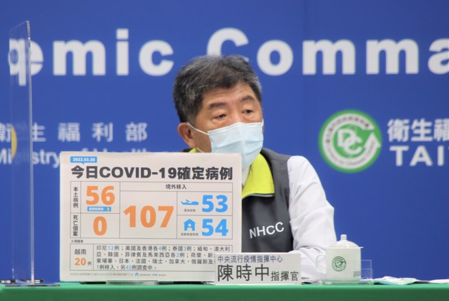 衛福部長陳時中昨天說明中和疫情時透漏確診者的詳細住址，今遭立法委員江永昌爆料說錯門牌。圖為陳時中公布今日確診個案。(指揮中心提供)