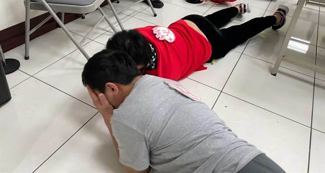 加强防灾技能桃市青埔分队教身障学童闯防灾3关。(青埔消防分队提供／吕筱蝉桃园传真)