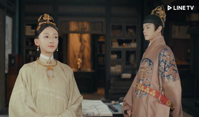 吴谨言向许凯倾诉情意。（(LINE TV提供）