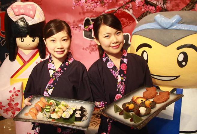 （台中长荣桂冠酒店1楼咖啡厅自今日起至4月30日，推出「日本美食节」飨宴！图／业者提供）