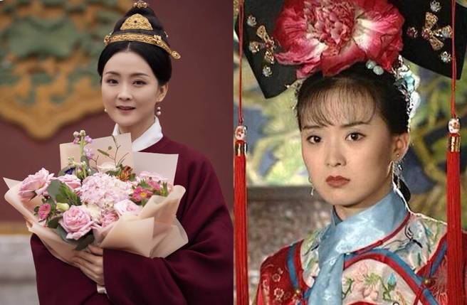 王艷因在《还珠格格》中饰演晴格格爆红。(图／取自王艷微博、新浪娱乐)