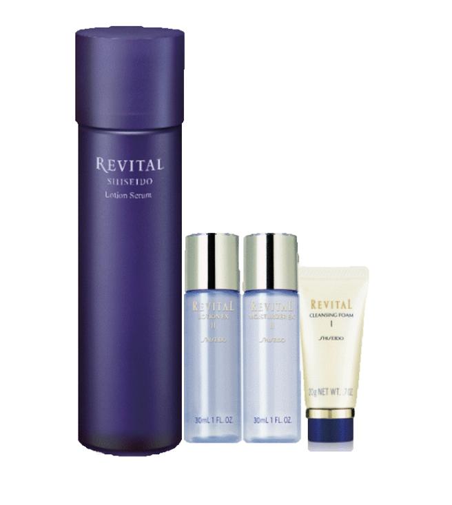 Global Mall新北中和店推薦資生堂的RE淨煥經典組，原價3720元，優惠價2160元。（Global Mall提供）