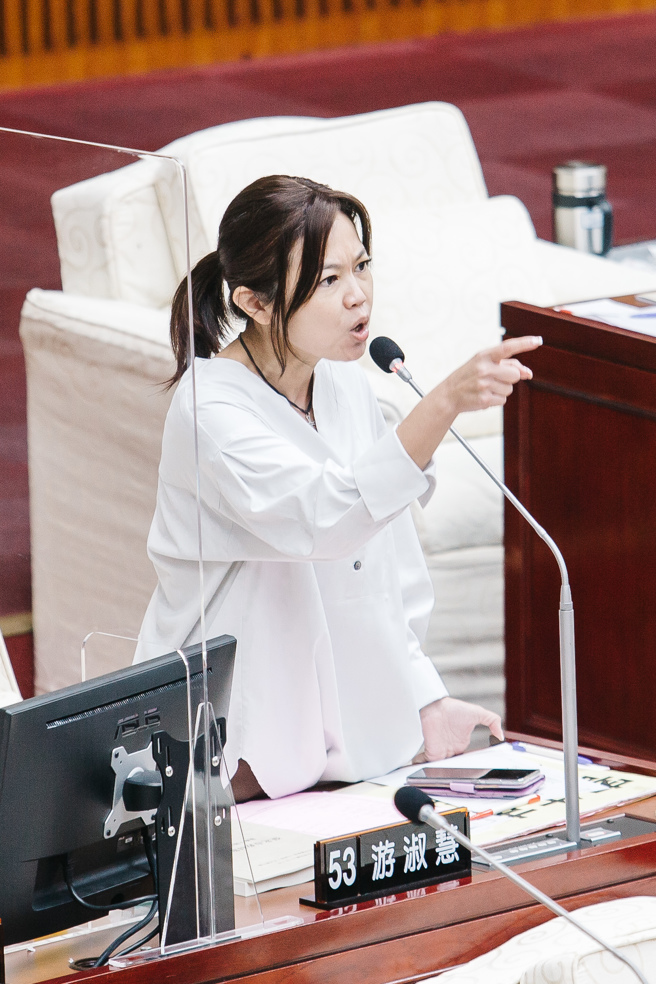 台北市議員游淑慧。（資料照／郭吉銓攝）