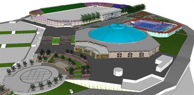 彰化县立体育馆是公眾体育场和县的庆典与各种活动中心，使用率超高是彰化的小巨蛋，占地17公顷，从1985年启用后，已37年了，场馆多处破损颇髓，彰化县政府投入1.28亿元大翻修。（彰化县政府提供／吴敏菁彰化传真）