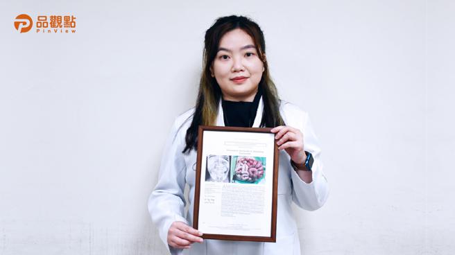 品观点｜台湾「医学生」第一人 高医大唐乐欣论文登上国际期刊（图/品观点）