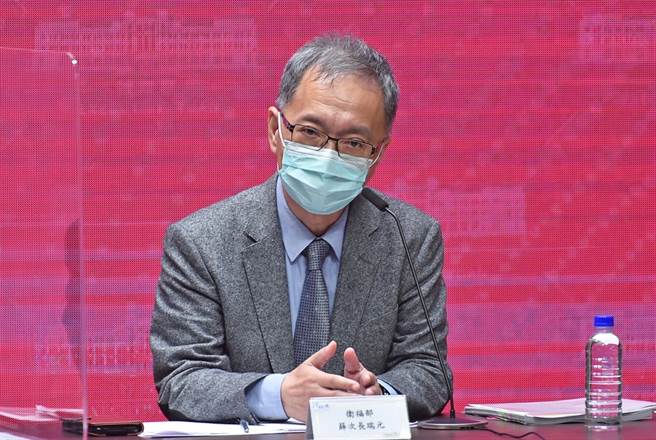 卫福部次长薛瑞元。（行政院提供）