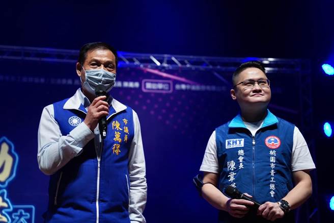 桃園市議員陳萬得宣布不參選連任，強調與妻子呂玉玲爭取桃園市長提名一事並無關連。（陳萬得提供／呂筱蟬桃園傳真）