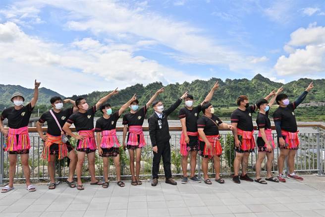 閒置多年的鹿野「中兴岗哨」整建完工，今天举行启用仪式。（纵管处提供）