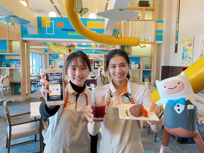 （和逸飯店台南西門館7周年慶，推出用餐即送飲品，加入AMC會員再送蛋糕優惠。圖／和逸飯店台南西門館提供）