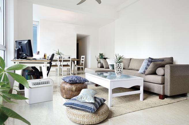 大金專為台灣量身打造的除溼機，為大金全球首款家用移動型除溼機。（大金提供）
