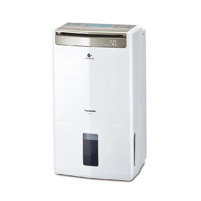 神腦國際的Panasonic 12公升高效能除溼機 F-Y24GX W-HEXS，定價1萬3290元，促銷價1萬1961元。（神腦國際提供）