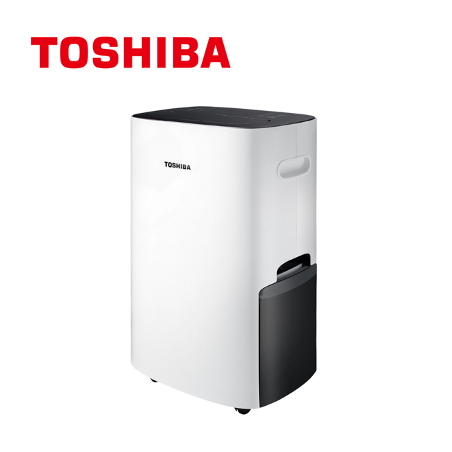 全國電子的東芝17.5L節能高效除溼機，1萬8900元，5月31日前TOSHIBA推出母親節感恩回饋，買就送東芝12吋直流遙控風扇。（全國電子提供）
