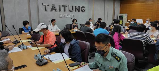 台东县府今举行3月道安会报。（台东县府提供／蔡旻妤台东传真）