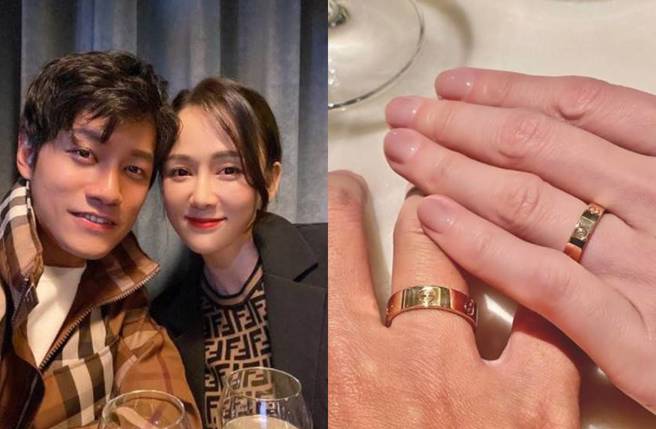 陳喬恩和Alan（曾偉昌）今登記結婚。(圖 ／取自陳喬恩、Alan的IG)