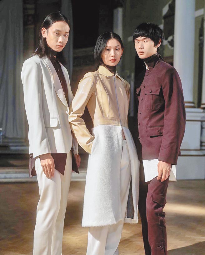 Hsiang（中）参与伦敦时装周服装走秀，相当享受当下。（伊林娱乐提供）