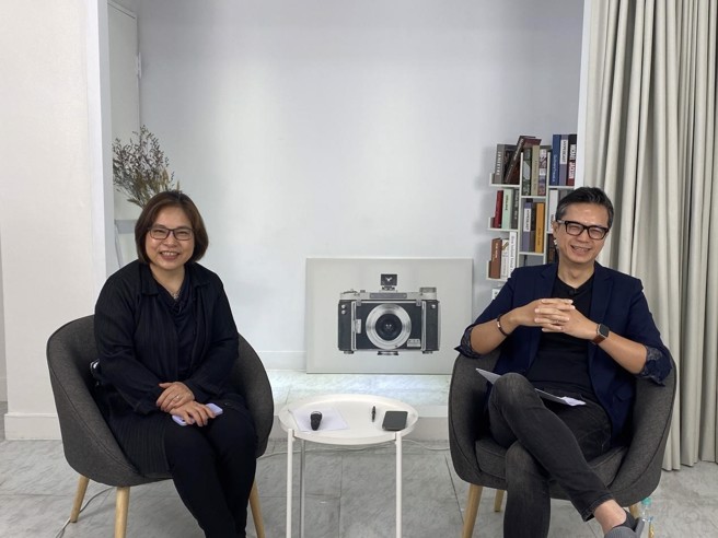 主辦單位執行長林淑黛表示時報金手指獎舉辦23年，今年將加上元宇宙創新項目。（圖／林麗萍攝）