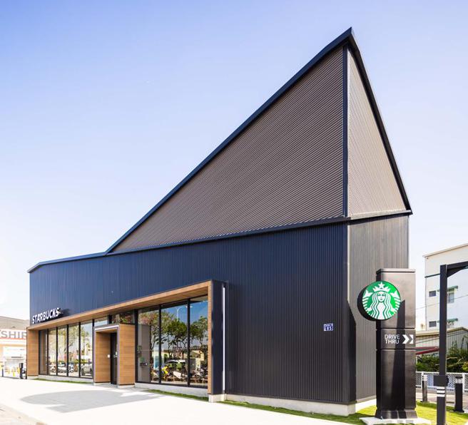 （星巴克在彰化开设首家Drive-Thru门市今开幕。图／星巴克提供）