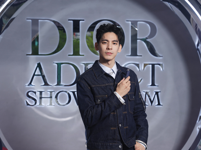 全新迪奥瘾诱唇膏瘾诱大使林柏宏。（图／品牌提供）