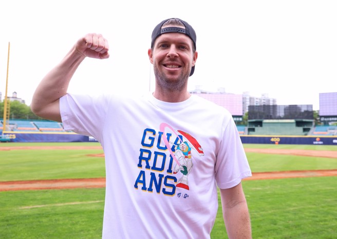 富邦悍将洋投罗力。（富邦悍将提供）