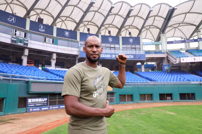 富邦悍将洋投优玛。（富邦悍将提供）