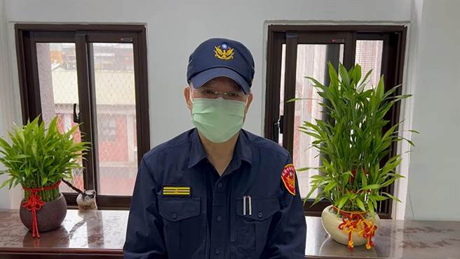 基隆市警局副局長林建佑表示，新確診4人分別為1名刑警、2名鑑識科警官、1名二分局長司機，都在快篩陽性後PCR檢查確診。（基隆市警察局提供／陳敬哲基隆傳真）