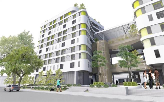 台中北屯社宅即將完工，今日公告第1年優惠租金，全面打5折，將自5月2日至5月27日開放民眾申請。（住宅處提供／謝瓊雲台中傳真）