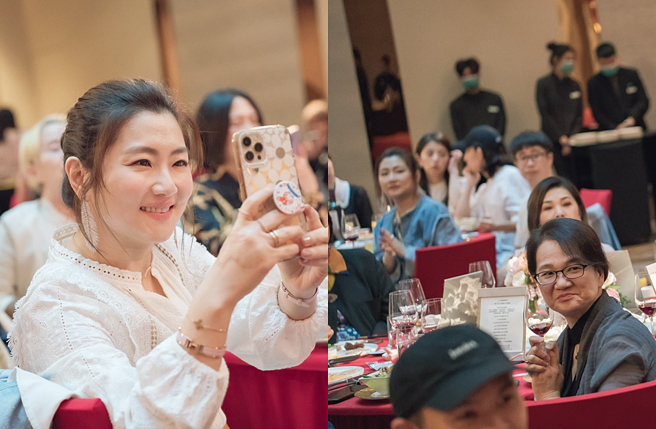 Selina男友正面照曝光。（摘自黃子佼臉書）