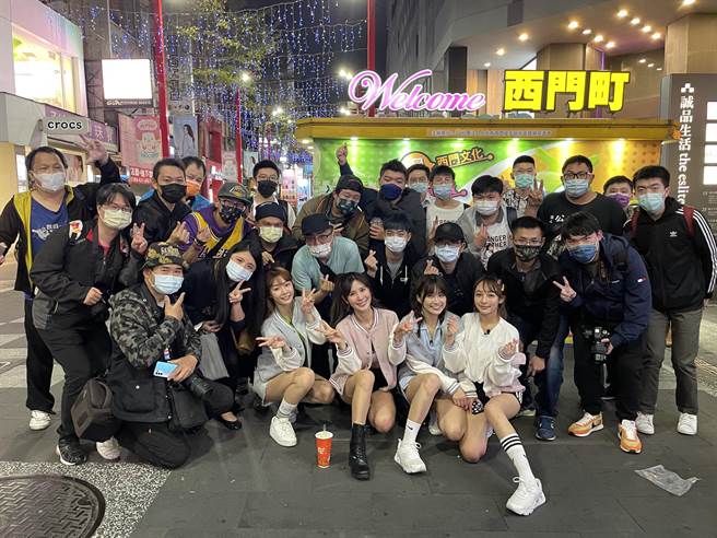 Yuri（左起）、沐妍、陈伊、林襄拥有大批粉丝爱戴。（狼谷娱乐提供）