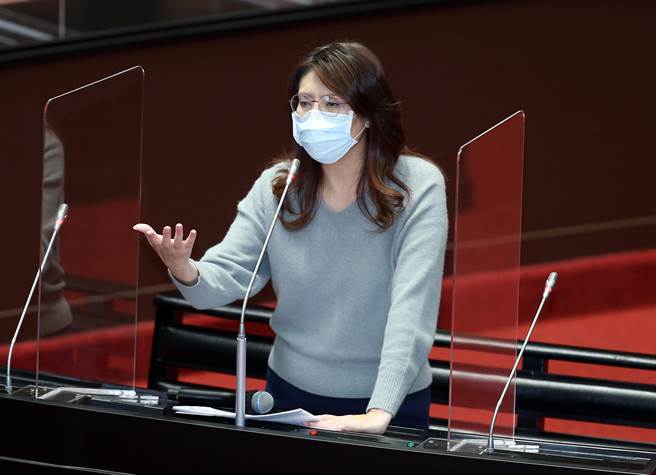 立委郑丽文（姚志平摄）