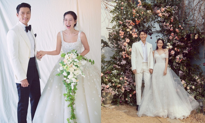 网疯传玄彬和孙艺真婚礼疑似出现「宋慧乔前任大合体」罕见画面。(图/ 摘自玄彬经纪公司IG)