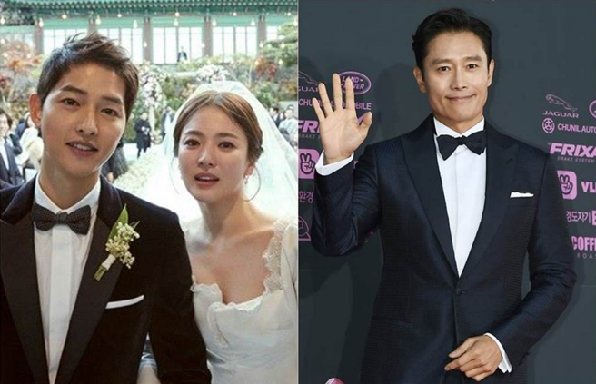 据流出的婚礼宾客名单中，有李秉宪和宋仲基，加上新郎玄彬，3人正好都是宋慧乔前男友。(图/ 摘自李秉宪官方网站、宋慧乔IG)