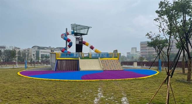 公61健康市场公园近期将开放。(台南市工务局提供／曹婷婷台南传真)