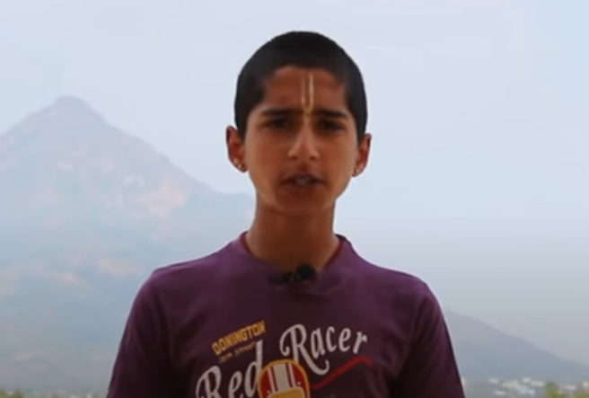 印度神童阿南德。（圖／翻攝自YouTube《Conscience》）