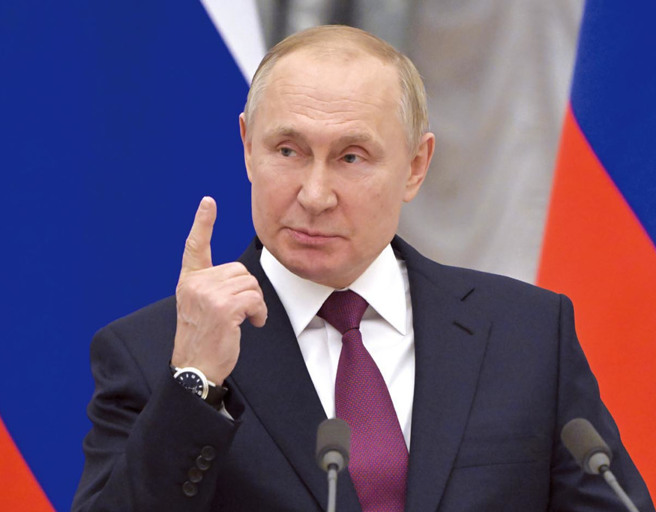 俄罗斯总统普丁。(资料照/美联社)