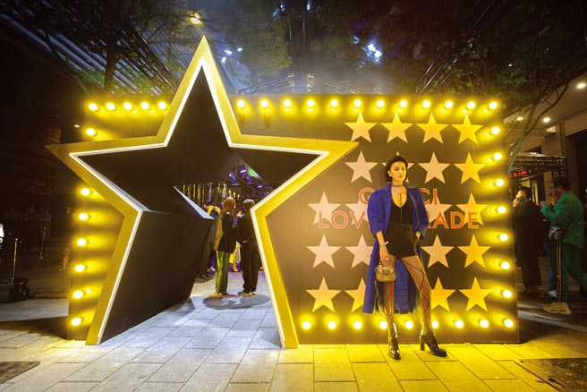 Gucci邀請大家即日起至5日間，前往台北市興雅路「Gucci大道」，體驗來自創意總監Alessandro Michele的綺麗幻想。（吳松翰攝）