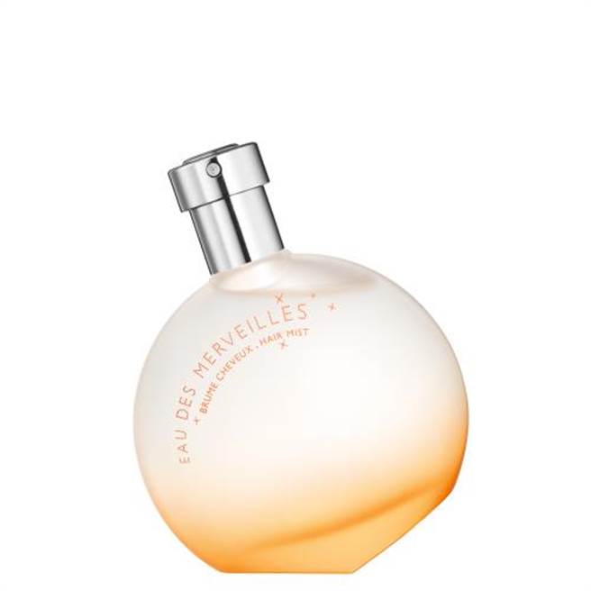 Hermès Eau des Merveilles 橘彩星光香髮喷雾 】 50ml，2300元。（爱马仕提供）