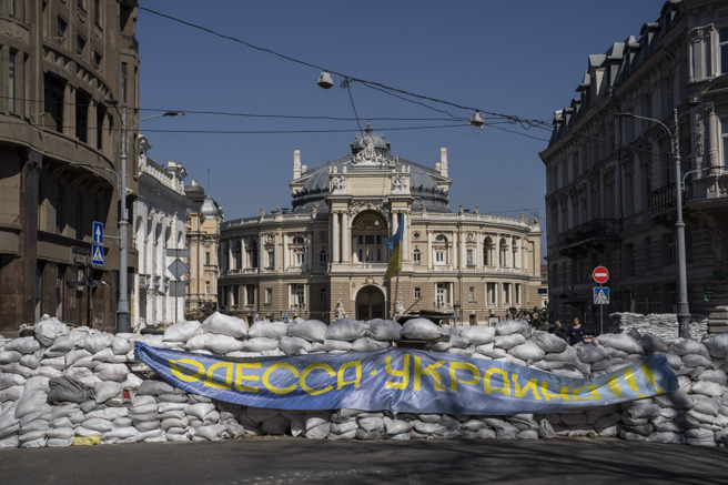 黑海港口城市敖德萨（Odesa）（图／美联社）
